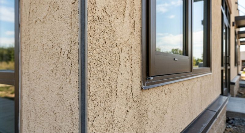 Commercial Stucco Repair project example